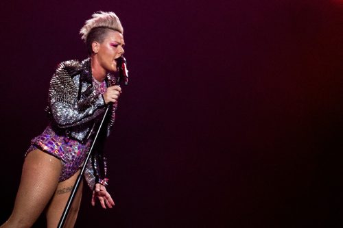 Pink wurde im Vorfeld ihrer Konzerte im Ernst-Happel-Stadion bestohlen. AFP
