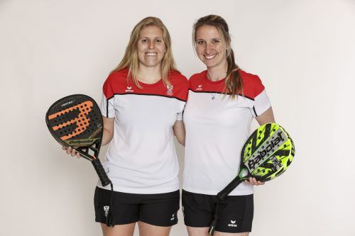 Rebeca Fernandez Niederacher (l.) mit Doppelpartnerin Sabrina Urban. GEPA