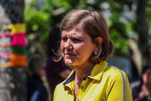 Schöbi-Fink war unter den Zuhörern. Sie stellte sich den Fragen.