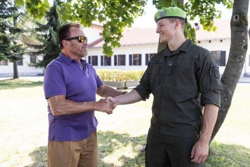 Sein Jugendidol zu treffen, war für den erfolgreichen Sportler ein einzigartiges Erlebnis. Andreas Stuchlik/ÖBH/HSZ