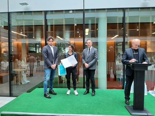 Siegerin auf der Lateinolympiade: Silvia Ganahl aus Blons.  BRG/BORG