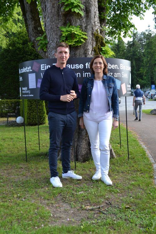 Simon Bleil und Susanne Hartmann-Fussenegger.