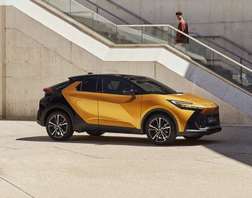 Spektakuläres Design: Der C-HR ist ein echter Hingucker. Werk