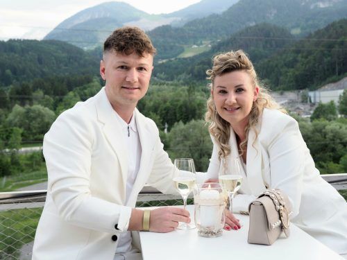 Suada und Eko Music genossen den Abend.