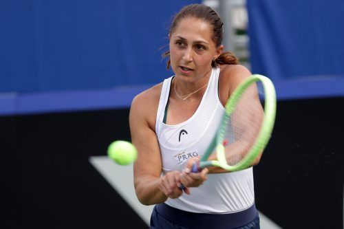 Tamira Paszek steht beim W25er-Turnier in Guimares im Achtelfinale.  GEPA