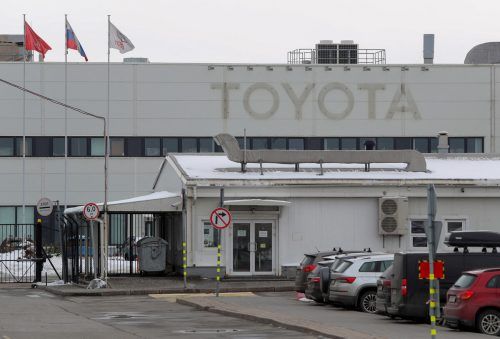 Toyota überlässt sein Werk in St. Petersburg russischen Unternehmen.  FA