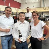 Wein zum Schwein ist fein