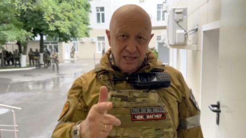 Wagner-Chef Jewgeni Prigoschin soll sich in Belarus aufhalten. AP