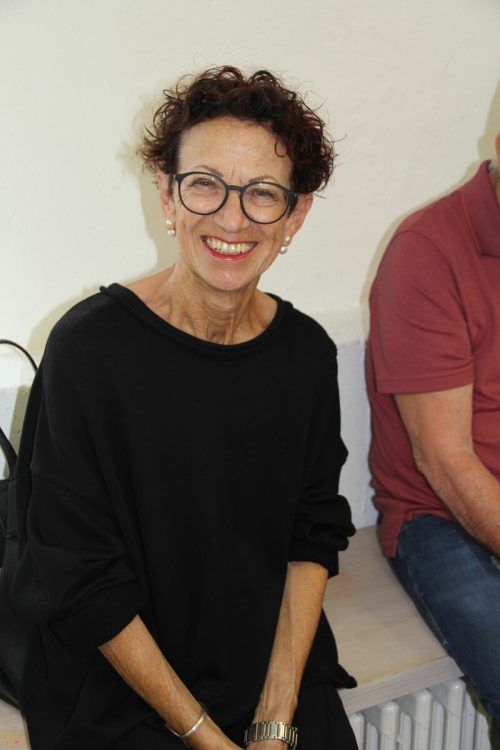War auch unter den Kunstinteressierten: Roswitha Marent.