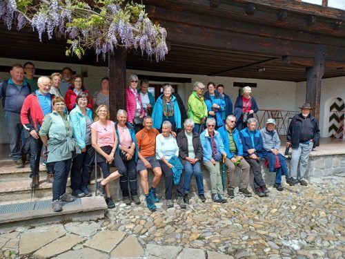 Wunderbare Wanderung der Bucher Senioren zum Schloss Wolfurt.  50Plus Buch