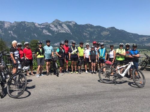 Wunderschöne Radtour über die Illschlucht ins benachbarte Liechtenstein. PVÖ