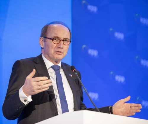 Zuletzt mehrten sich Karas‘ Differenzen mit der ÖVP.  APA/Steinmaurer