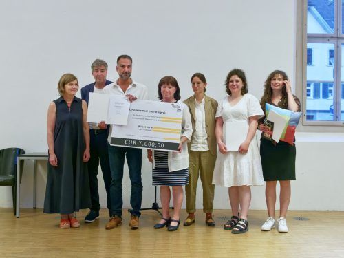 Zwei Preisverleihungen: Der Hohenemser Literaturpreis und der aUGUST wurden verliehen. 