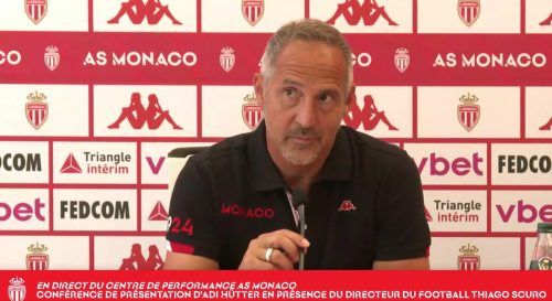 Adi Hütter meisterte seine Antritts-Pressekonferenz beim AS Monaco mit Bravour. AS Monaco