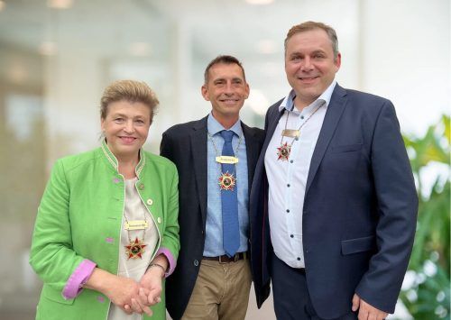 Andrea Kinz, Alexander Pehr und Florian Rainer. BFG