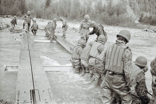 Au, Militärmanöver, 1964