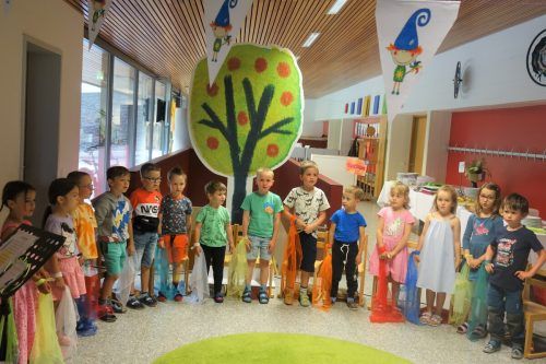 Auch die Kindergartenkinder aus Wald a. A. feierten ihr Jahresthema mit einem Energiefest. Kindergarten