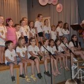 Singbegeisterte Kinder