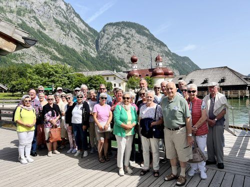 Beste Stimmung herrschte bei der Fahrt zur Gnadenmutter von Mariazell und hier bei der Schifffahrt auf dem Königssee. VORARLBERG 50plus