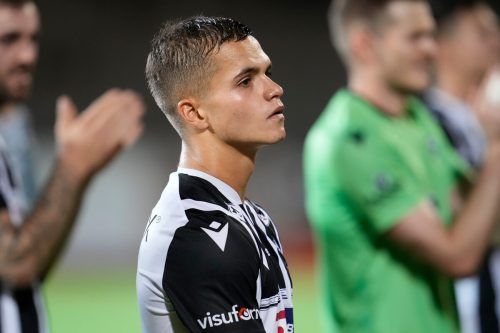 Carlos Berlinger traf gleich in seinem ersten Match für den VfB Hohenems. harz