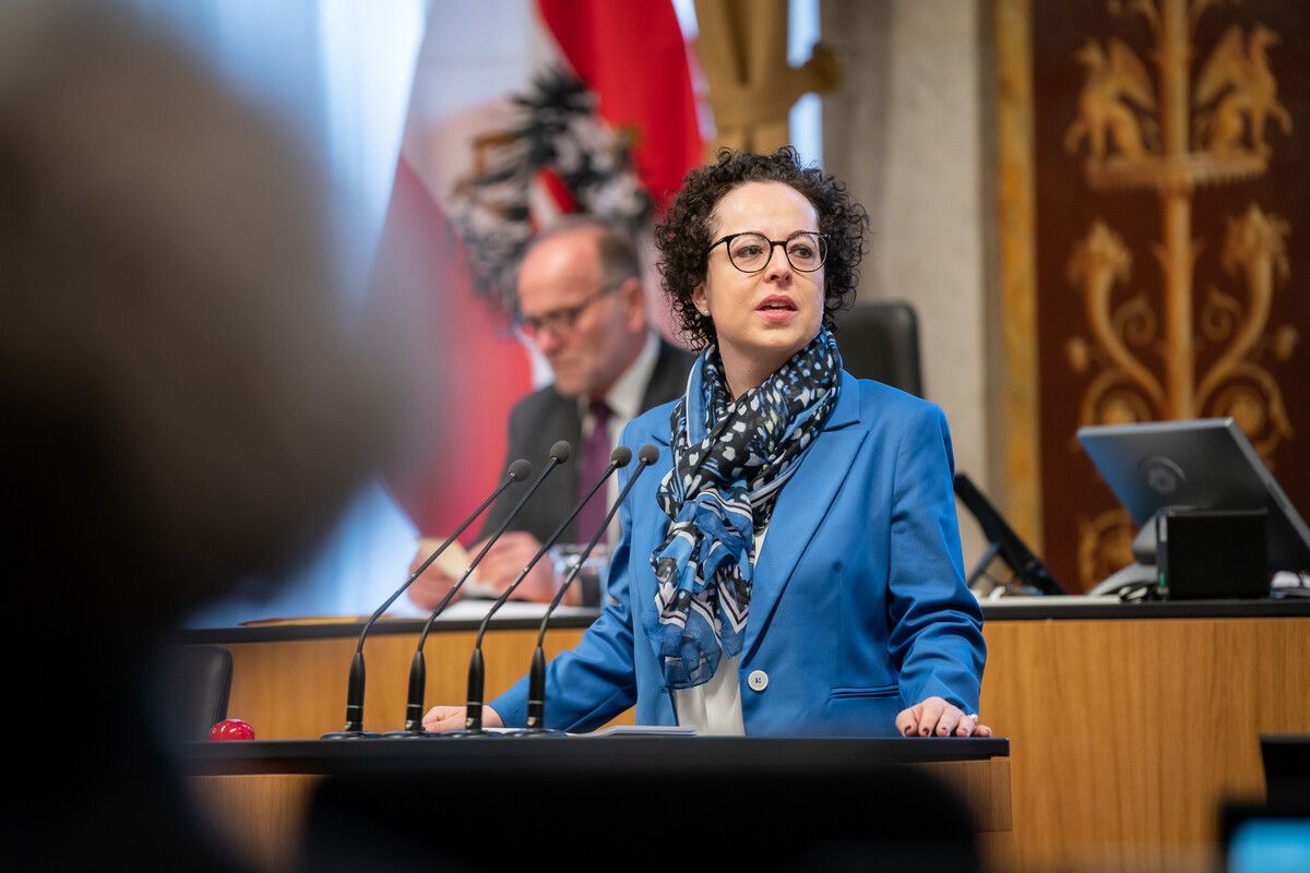 Fuchs-Schwarz soll am siebten Listenplatz in EU-Wahl ziehen. Bohmann