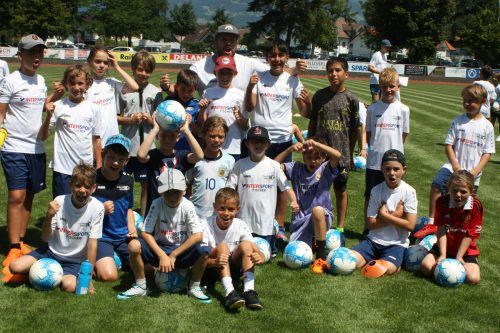 Das Feldkircher Fußballcamp erfreut sich großer Beliebtheit. VN-TK