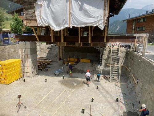 Das Haus Walch in Zug wird gerade umfassend umgebaut und einer neuen Nutzung zugeführt.