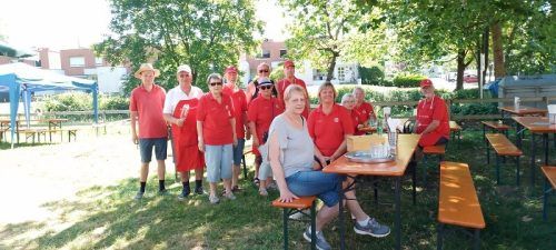Das Team des PVÖ Dornbirn lud zum gemütlichen Grillfest. PVÖ