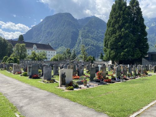 Der Bludenzer Friedhof bekommt ein neues Raumkonzept. VN/JUN