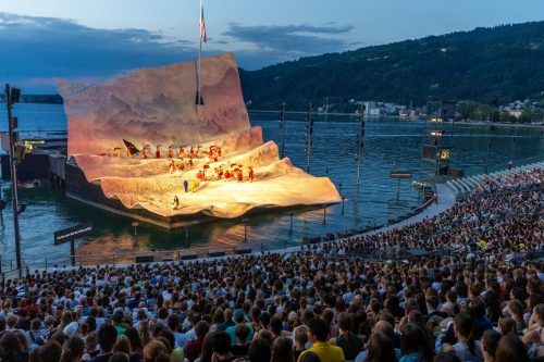 Die Bregenzer Festspiele 2023 starten am 19. Juli und dauern in diesem Jahr bis zum 20. August. VN/stiplovsek