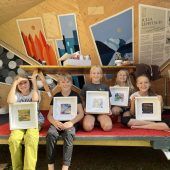 Letzter Kunstworkshop für Kinder im wisswak