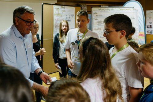 Die Kinderstadtvertretung brachte der Stadt wichtige Anliegen vor. Stadt Feldkirch