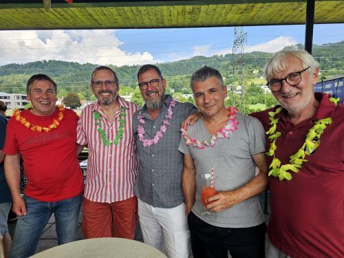 Die perfekte Mischung: leckere Cocktails bereicherten das Sommerfest der Raubritter.
