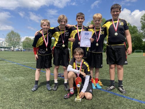 Erfolgreicher Auftritt des BG Lustenau bei der Flagfootball Schoolbowl 2023.  BG L