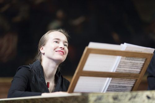Eva Maria Pollerus spielt beim Eröffnungskonzert der Meisterkurskonzerte in Feldkirch. E. M. Pollerus