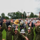 Bezauer Floriani holen sich den Goldenen Helm beim Landesfeuerwehrfest. »A8