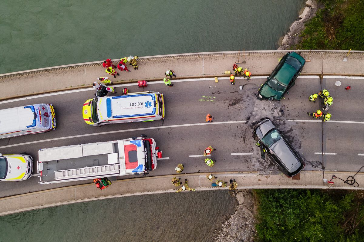 Der Unfall am 1. Juli vergangenen Jahres hatte zu einem Großeinsatz der Einsatzkräfte geführt. Hofmeister