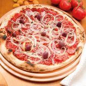 Auberginen, Penne und natürlich Pizza