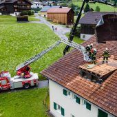 Unwetter beschäftigten ­Feuerwehren im Montafon