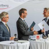 Finanzierungsvertrag für Rhesi feierlich unterzeichnet. »A2