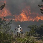 Die Feuer im Mittelmeerraum lodern weiter. Keine ­Entspannung auf Rhodos. »D8