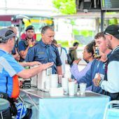 Auf eine Tasse Kaffee mit der Polizei