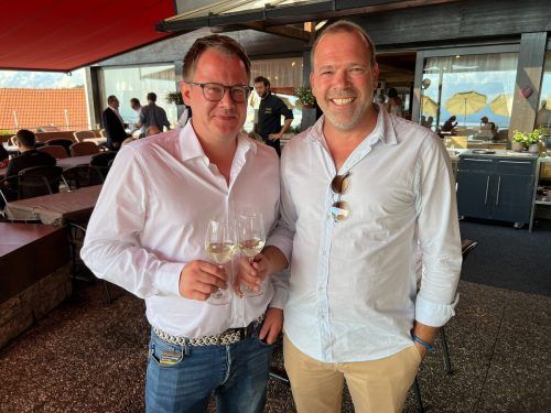 Gastronomen-Duo Oskar Pöll und Philipp Rainer.