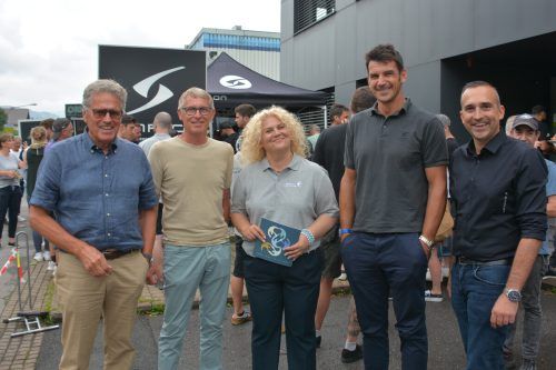 Heinz und Christian Hämmerle, Sabine Krusch, Jakob Luksch und Dominik Steinwidder.