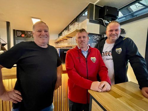 Helmut Thaler, Marco Buchhammer und Bruno Effinger (von links).