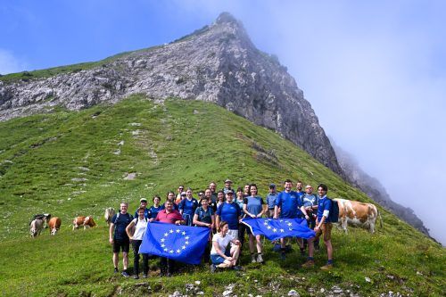 Im Großen Walsertal wurde über die aktuellen EU-Themen diskutiert.  O. Lerch (3)