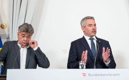 In der Diskussion haben sich ÖVP und Grüne gegenseitig kritisiert. APA/Hochmuth