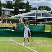 Debüt von Schwärzler in Wimbledon