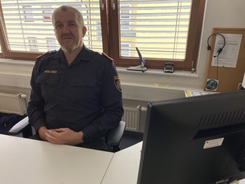 Josef Beke war bereits Motorradinstruktor, Teil der Einsatzeinheit und ermittelte im Glücksspielbereich. Nun fokussiert er sich auf den Gewaltschutz. VN/Rauch