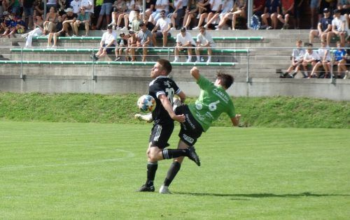 Kampfgeist bis zum Schluss: Spieler geben alles für den Sieg.  siha
